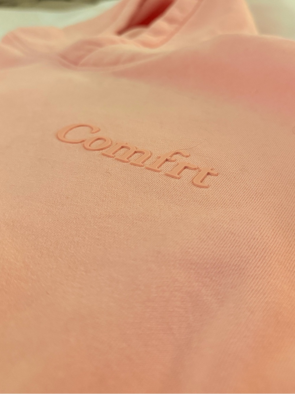 Pink Comfort Embroidered Hoodie - Picture 4 of 4